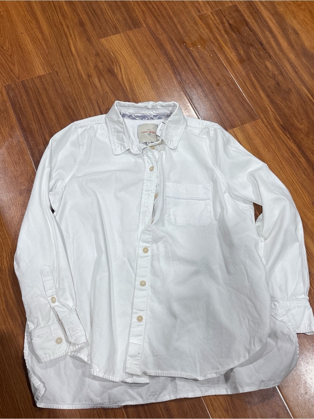 Classic White Button-Down Shirt - Casual Everyday Essential